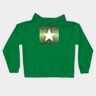 Green Star Kids Hoodie